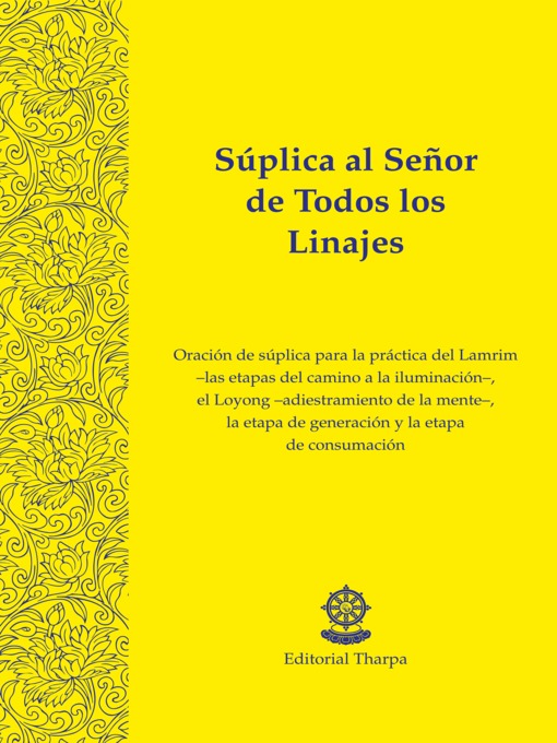 Title details for Súplica al Señor de Todos los Linajes by Gueshe Kelsang Gyatso - Available